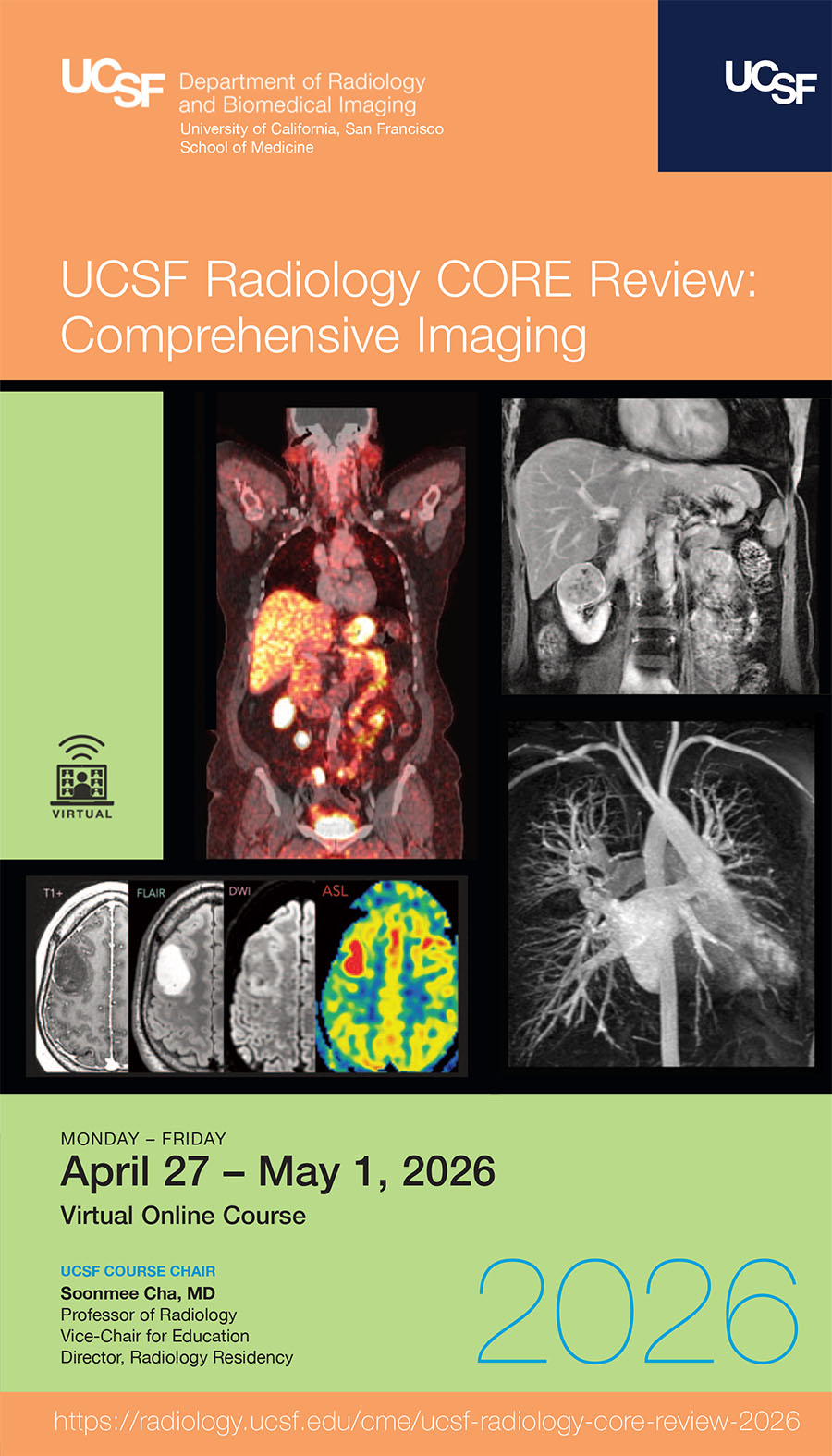 UCSF Radiology CORE Review Banner